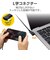 エレコム　USB2.0ケーブル/C-Cタイプ/認証品/USB Power Delivery対応/L字コネクタ/やわらか/1.0m/ブラック U2CCCLY10NBK