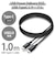 エレコム　タイプC ケーブル USB Type-C to Type-C 1m PD 60W 急速充電 断線しにくい スリム耐久ケーブル ブラック MPAXCCPS10PNBK