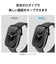 エレコム　アップルウォッチ ガラス フィルム ( Apple Watch Series 10 46mm 対応 ) 全面保護 表面硬度10H 高透明 指紋防止 飛散防止 気泡防止 ブラック AW24AFLGGR