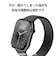 エレコム　アップルウォッチ ガラス フィルム ( Apple Watch Series 10 46mm 対応 ) 全面保護 表面硬度10H 高透明 指紋防止 飛散防止 気泡防止 ブラック AW24AFLGGR