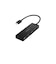 エレコム　USB Type-C ハブ USB2.0 USB-A ×4 バスパワー コンパクト 薄型 ケーブル長15cm ブラック U2HCH040XBK