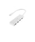 エレコム　USB Type-C ハブ USB2.0 USB-A ×4 バスパワー コンパクト 薄型 ケーブル長15cm しろちゃん(ホワイト×ブラック) U2HCH040XWF