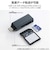 エレコム　USB-C カードリーダー 2in1 SD / microSD 高速転送 USB3.2 Gen1 軽量 コンパクト Windows Mac iPad iPhone 対応 ブラック MR3CD20BK