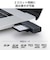 エレコム　USB-C カードリーダー 2in1 SD / microSD 高速転送 USB3.2 Gen1 軽量 コンパクト Windows Mac iPad iPhone 対応 ブラック MR3CD20BK