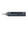 エレコム　USB-C カードリーダー 2in1 SD / microSD 高速転送 USB3.2 Gen1 軽量 コンパクト Windows Mac iPad iPhone 対応 ブラック MR3CD20BK
