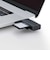 エレコム　USB-A カードリーダー 2in1 SD / microSD 高速転送 USB3.2 Gen1 軽量 コンパクト Windows Mac 対応 ブラック MR3D20BK