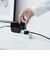 エレコム　充電器 USB Type-C 20W PD対応 2ポート USB-C USB-A コンセント iPhone iPad Android 各種対応 PSE適合 折りたたみ式プラグ ブラック MPAAC12020XBK
