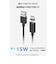 エレコム　マグネット 充電ケーブル USB-C USB-A 15W 着脱式コネクタ ブレーカー内蔵 1m ブラック MPAACMA10BK