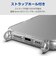 エレコム　iPhone 17ケース ハイブリッドケース ストラップ クリア PMCA25AHVCKSHCR