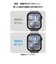 エレコム　アップルウォッチ ガラス フィルム ( Apple Watch Series 11 / 10 ［ 46mm ］ 対応 ) 全面保護 表面硬度10H 高透明 指紋防止 飛散防止 気泡防止 ブラック AW25AFLGGR