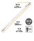 ドウシシャ　工事不要 直管形LEDランプ グロー方式 FL 口金G13 20W形 7.8W 1260Lm 昼光色 Luminous LED(ルミナスLED) G13GL20D
