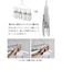 CBジャパン　THE HANGERS ワンタッチ8連ハンガー WH×GY 0 HANGERSﾜﾝﾀｯﾁ8ﾚﾝ