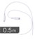 ビックアイデア　USB-C ⇔ USB-Cケーブル ［充電 / 転送 / 0.5m / PD100W / 480Mbps］ (SIAA認証) ［USB-C ⇔ USB-C］ ホワイト BITUC100S1CC050W