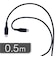 ビックアイデア　USB-C ⇔ USB-Cケーブル ［充電 / 転送 / 0.5m / PD100W / 480Mbps］ (SIAA認証) ［USB-C ⇔ USB-C］ ブラック BITUC100S1CC050K