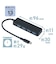 ナカバヤシ　USB3.2Gen1対応4ポートハブ Type-C接続 UHC3454BK