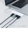ナカバヤシ　USB3.2Gen1対応4ポートハブ Type-C接続 UHC3454W