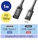 サンワサプライ　USB5Gbps Type-C延長ケーブル(PD100W・1m) KU5GCCP100EN10