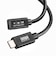サンワサプライ　USB5Gbps Type-C延長ケーブル(PD100W・1m) KU5GCCP100EN10