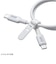 サンワサプライ　USB2.0 Type-C シリコンケーブル(PD240W・0.5m・ホワイト) KUCCPES05W