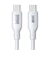 サンワサプライ　USB2.0 Type-C シリコンケーブル(PD240W・0.5m・ホワイト) KUCCPES05W