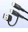 サンワサプライ　USB2.0Type-Cケーブル(CtoA変換アダプタ付き・PD60W・ブラック) KUCCP60ACC10BK