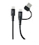 サンワサプライ　USB2.0Type-Cケーブル(CtoA変換アダプタ付き・PD60W・ブラック) KUCCP60ACC10BK