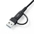 サンワサプライ　USB2.0Type-Cケーブル(CtoA変換アダプタ付き・PD60W・ブラック) KUCCP60ACC10BK