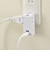 ビックアイデア　USB付き電源タップ直挿し2個口2ポート ［直挿し / 2個口 / スイッチ無 / 2ポート］ ホワイト BIMUT202A1W