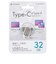 オーム電機　USBメモリー 32GB TypeC＆TypeA対応 PCGEAR ［32GB /USB TypeA＋USB TypeC /USB3.2 /回転式］ PCMC32GS