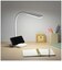 ビックアイデア　LEDデスクライト USB給電式 昼白色 スマホスタンド付き ホワイト BIMLEU38AW