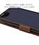 ラスタバナナ　iPhone SE 第3世代/第2世代/8/7専用 薄型手帳ケース サイドマグネット 手帳型 薄型 耐衝撃吸収 カード入れ スタンド機能 シンプル ネイビー 6801IP247BO