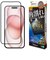 ラスタバナナ　iPhone15 6.1インチ ガラスフィルム 全画面保護 角割れしない3Dソフトフレーム ブルーライトカット 高光沢 簡単貼り付け治具付き SE3877IP361