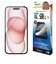 ラスタバナナ　iPhone15 6.1インチ ガラスフィルム ブルーライトカット 高光沢 GE3898IP361