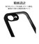 ラスタバナナ　iPhone 17e ケース RHINOX 5H 極 BK×CL ブラック 9448IP6EHALBK