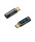 フリーダム　Type-C変換アダプター ストレート(オス-メス) デジタルディスプレイ搭載 USB4対応 PD240W FUHACCD111ST