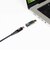 フリーダム　Type-C変換アダプター ストレート(オス-メス) デジタルディスプレイ搭載 USB4対応 PD240W FUHACCD111ST