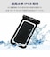 エレコム　スマホ防水ケース IPX8 ( 防水ケース ×1 ネックストラップ ×1) AQUA PROOF ブラック  PWPSN04BK