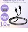 エレコム　USB2.0ケーブル USB Type-C to Type-C 1m PD 60W 急速充電 転送 ブラック MPAXCC10PNBK