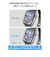 エレコム　Apple Watch 42mm フィルム 衝撃吸収 傷リペア 防指紋 貼付ツール付 AW25BFLAPKRG
