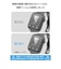 エレコム　Apple Watch 44mm フルカバーフィルム 衝撃吸収 防指紋 高光沢 傷リペア AW25DFLAPKRG
