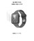 エレコム　Apple Watch 44mm フルカバーフィルム 衝撃吸収 防指紋 高光沢 傷リペア AW25DFLAPKRG