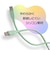 アローン　60W対応シリコンケーブルTypeCtoC0.2m ピンク ALLONE ALG60WSCCC02PK