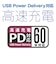 ORIGINALBASIC　PD対応 Type-C to Type-Cケーブル 1m シリコーン素材 やわらかい 抗菌仕様 SIAA認証 ブラック OBUCS2CC100K