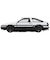タカラトミー　トミカプレミアム unlimited 01 頭文字D AE86 トレノ(藤原拓海) 01ｲﾆｼｬﾙDAE86ﾄﾚﾉ