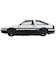 タカラトミー　トミカプレミアム unlimited 01 頭文字D AE86 トレノ(藤原拓海) 01ｲﾆｼｬﾙDAE86ﾄﾚﾉ