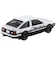 タカラトミー　トミカプレミアム unlimited 01 頭文字D AE86 トレノ(藤原拓海) 01ｲﾆｼｬﾙDAE86ﾄﾚﾉ