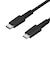 OWLTECH　断線に強い 超タフUSB TypeC to microUSBケーブル ブラック ［1m］ OWLCBCM10BK