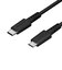 OWLTECH　断線に強い 超タフUSB TypeC to microUSBケーブル ブラック ［1m］ OWLCBCM10BK