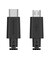 OWLTECH　断線に強い 超タフUSB TypeC to microUSBケーブル ブラック ［1m］ OWLCBCM10BK