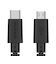 OWLTECH　断線に強い 超タフUSB TypeC to microUSBケーブル ブラック ［1m］ OWLCBCM10BK